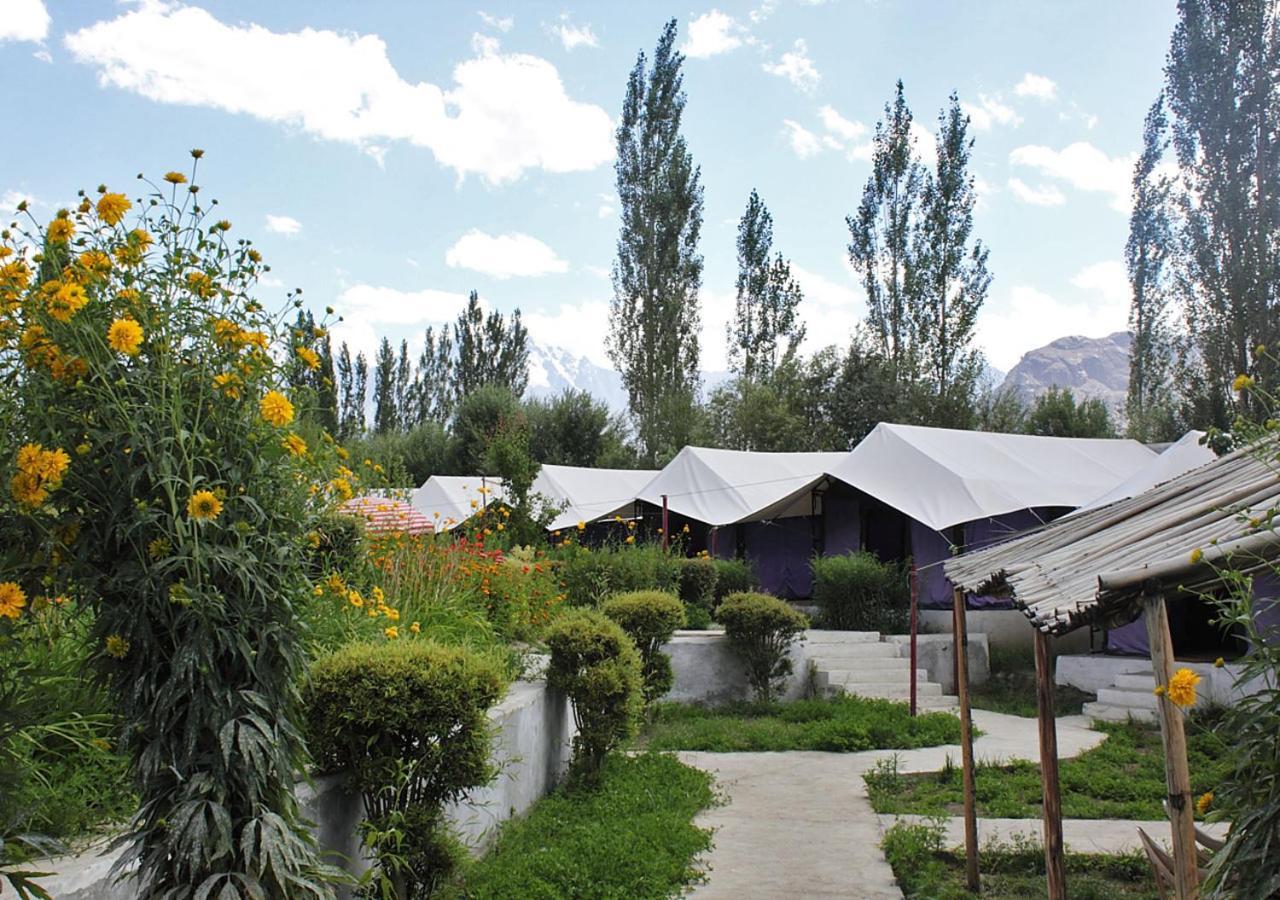 Hotel Tiger Camp Valle di Nubra Esterno foto